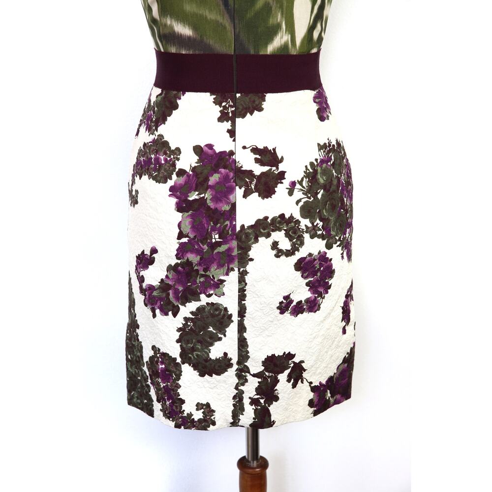 Giambattista Valli Paris Silk Cotton Dress Floral Size 38 XXS - Picture 6 of 11